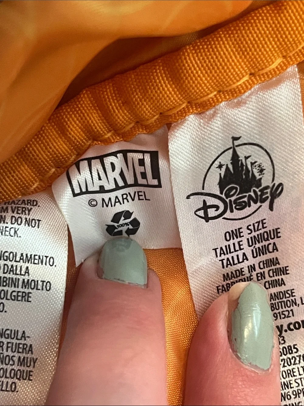 Marvel Eternals Blue, Gray & Orange Men's Backpack